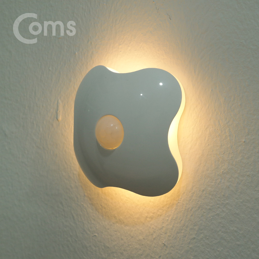 Coms 동작감지 램프 / 센서등 / 무드등 / Yellow Light / AAA x 3/LED