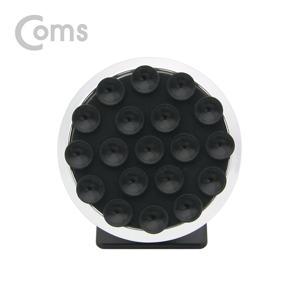 Coms 차량용 스마트폰 무선 충전기 / 충전패드 / 흡착식 / 5V - 2A / Qi 규격