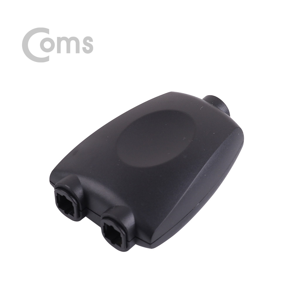 Coms 오디오광 Optical 분배기 1:2 젠더형 Toslink(F)-Toslink(F) x 2 /토스링크 / Optical