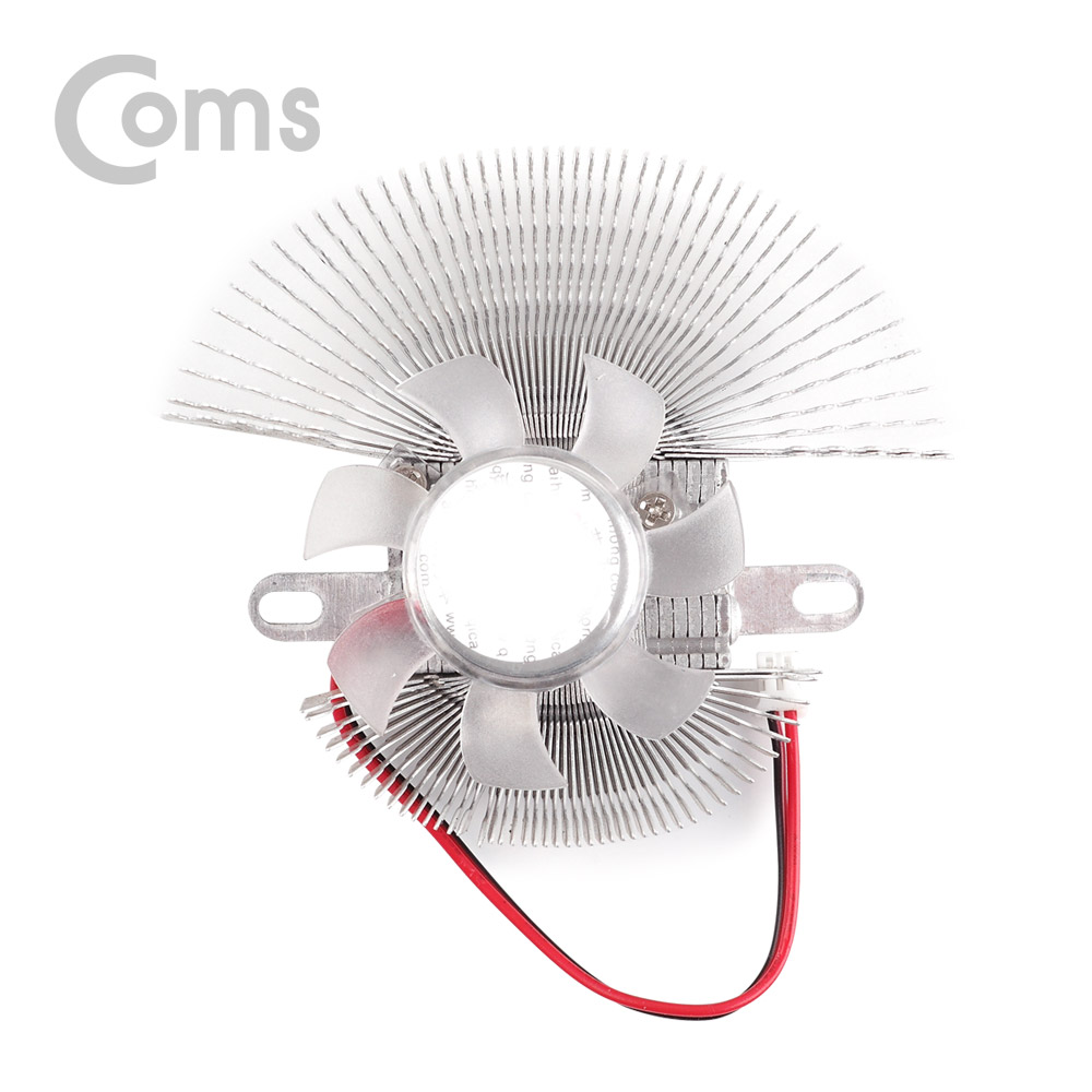 Coms 쿨러 VGA / DC 12V / 팬 지름 45mm / 2핀 커넥터 / 장착규격 55mm / 방열판