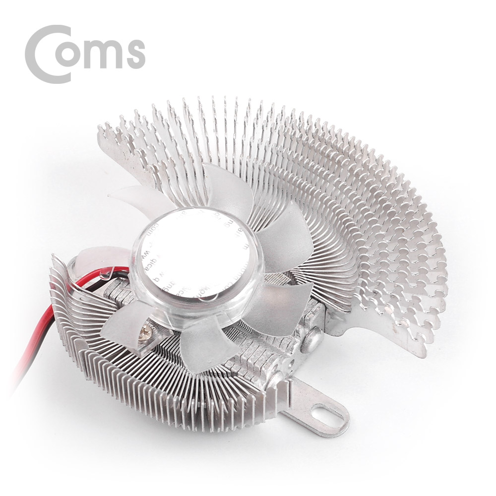 Coms 쿨러 VGA / DC 12V / 팬 지름 45mm / 2핀 커넥터 / 장착규격 55mm / 방열판