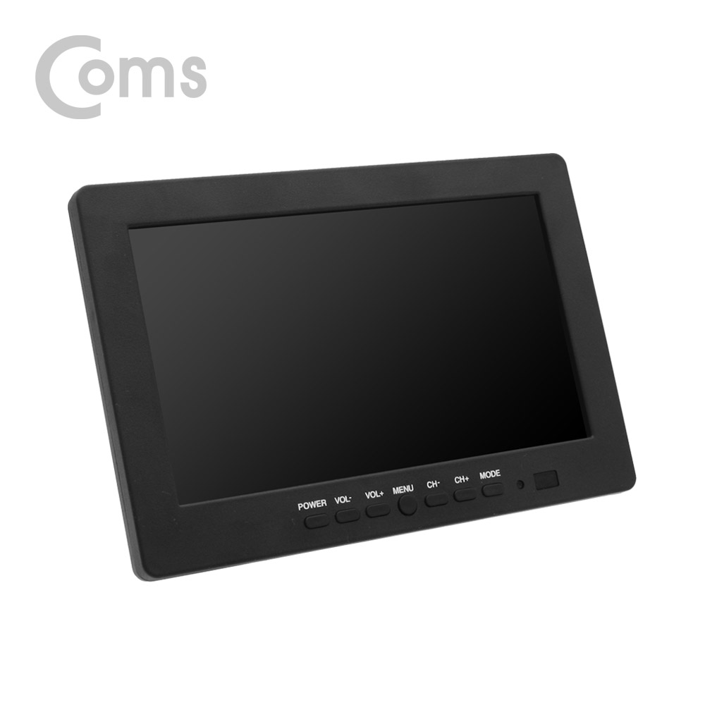 Coms 차량용 7형 LCD CCTV 카메라 (RCA 단자 모니터)