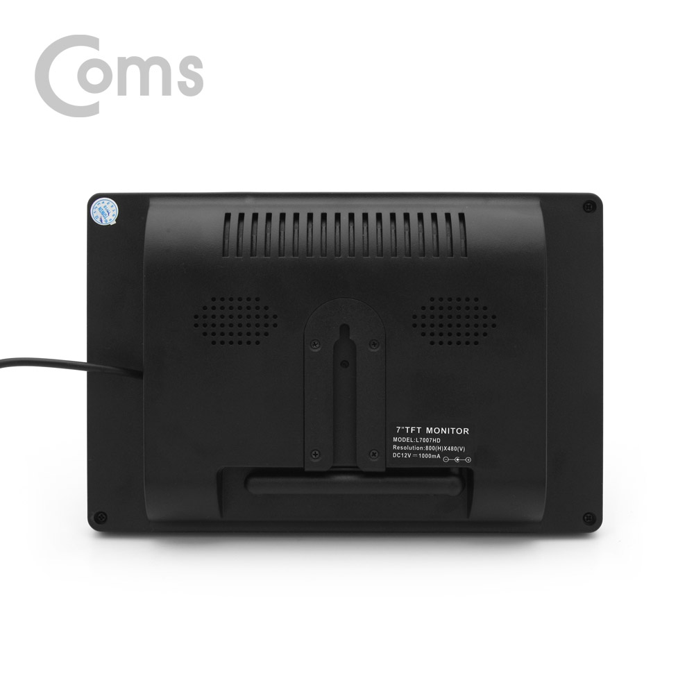 Coms 차량용 7형 LCD CCTV 카메라 (RCA 단자 모니터)