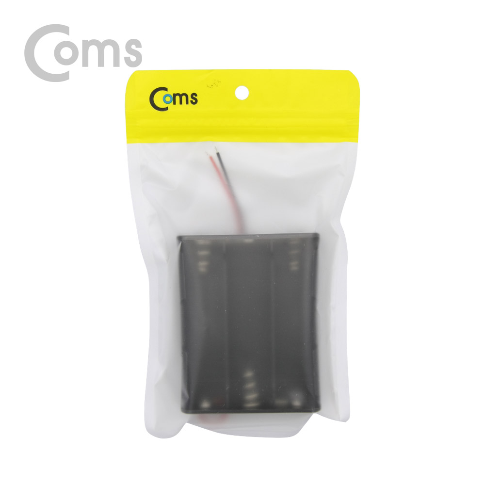 Coms 배터리 홀더(18650) 3구/2선 전원 15cm