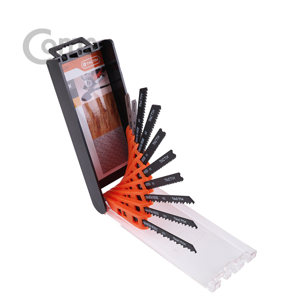 Coms TACTIX 직소날 세트 / 10pcs - 목재/철재용