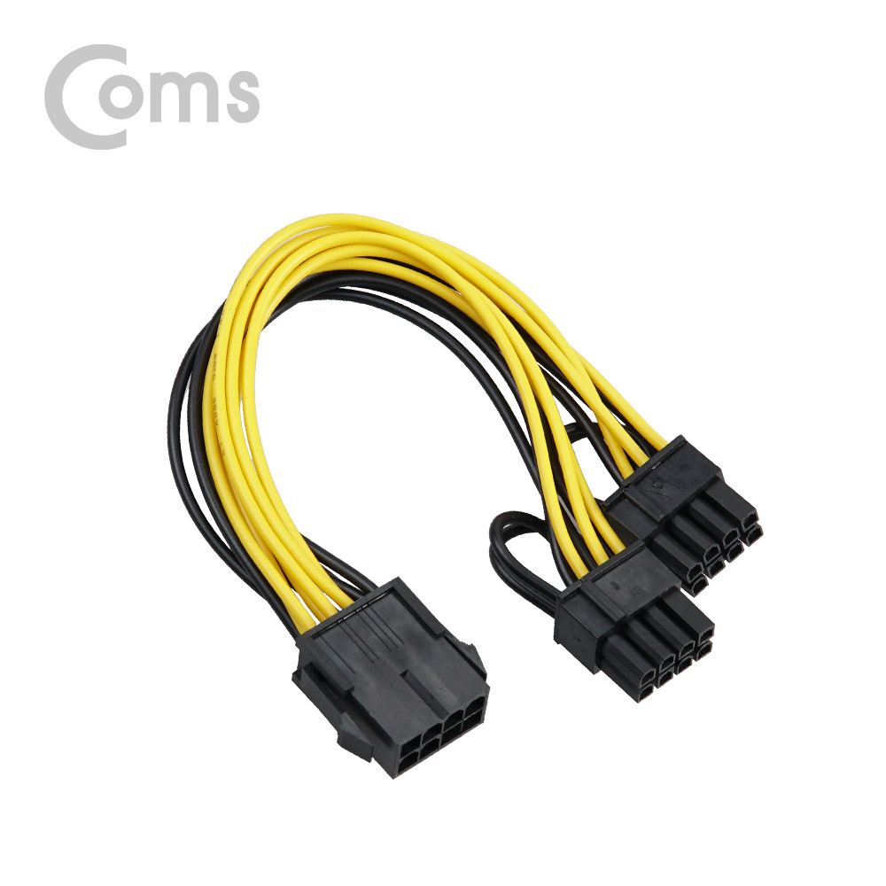 Coms 전원(12V) Y 젠더, 보드 8P F/Mx2 / 그래픽 카드 8P 전원분배