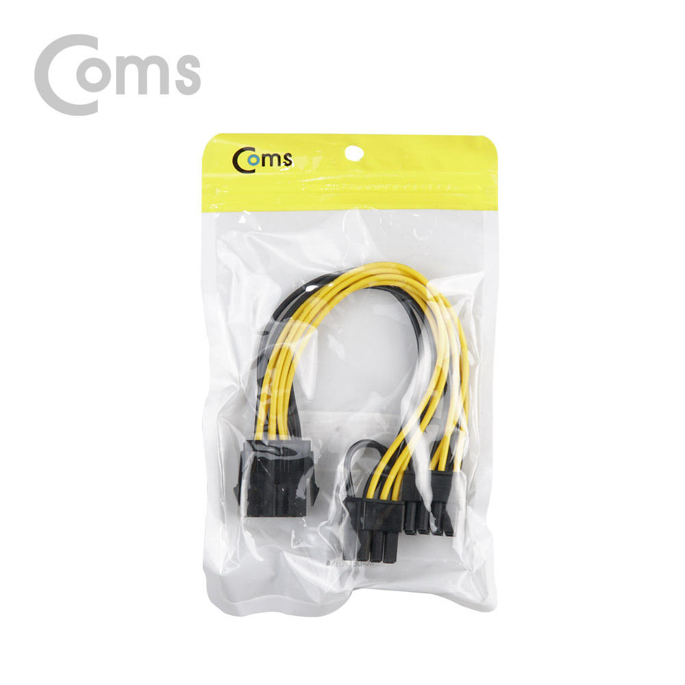 Coms 전원(12V) Y 젠더, 보드 8P F/Mx2 / 그래픽 카드 8P 전원분배