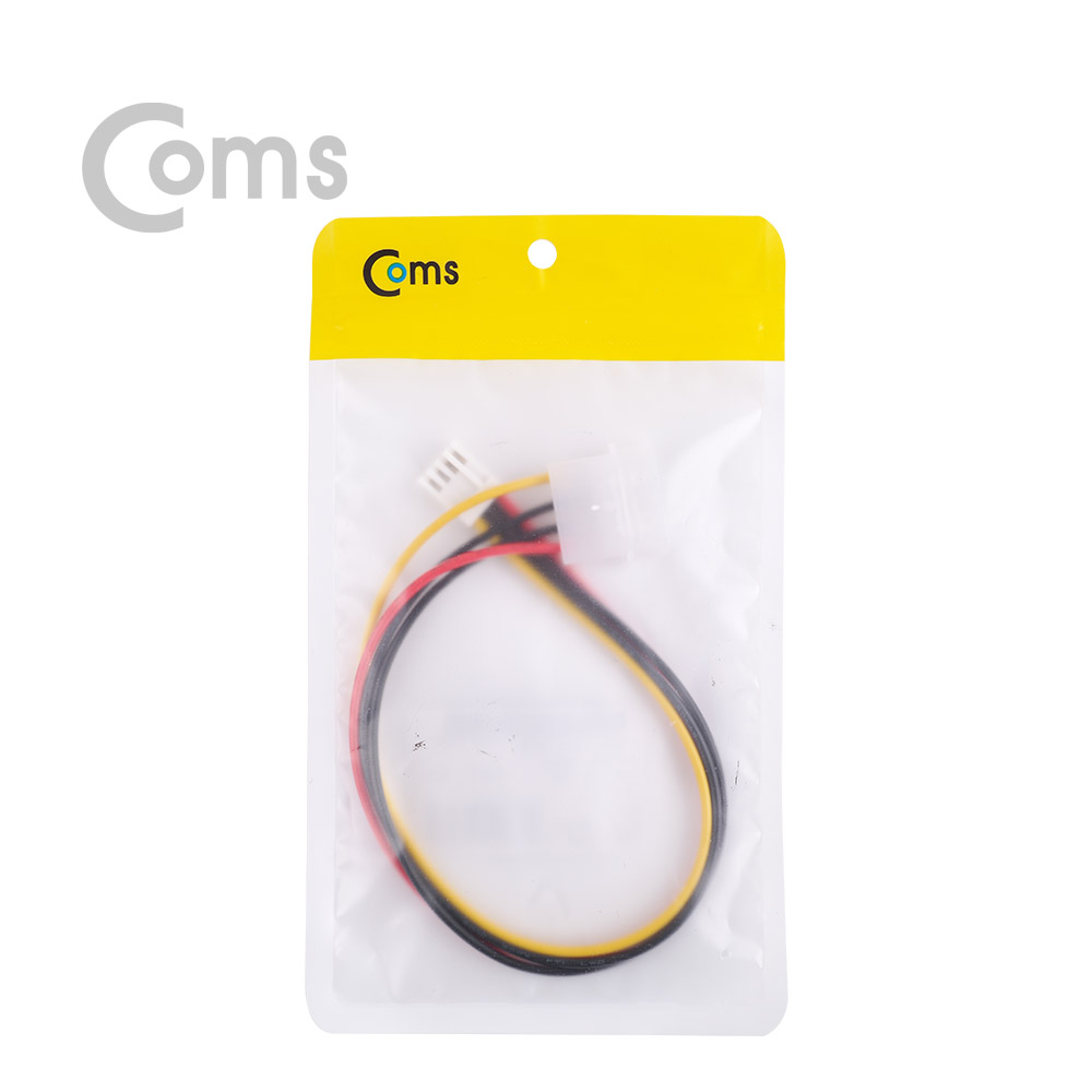 Coms 전원(12V) 젠더, (IDE 4P to FDD) 30cm