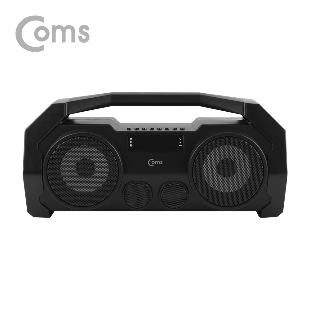 Coms 블루투스 스테레오 스피커 v4.2 (최대출력 20W/USB/MicroSD/FM라디오/AUX 지원)/ evn1