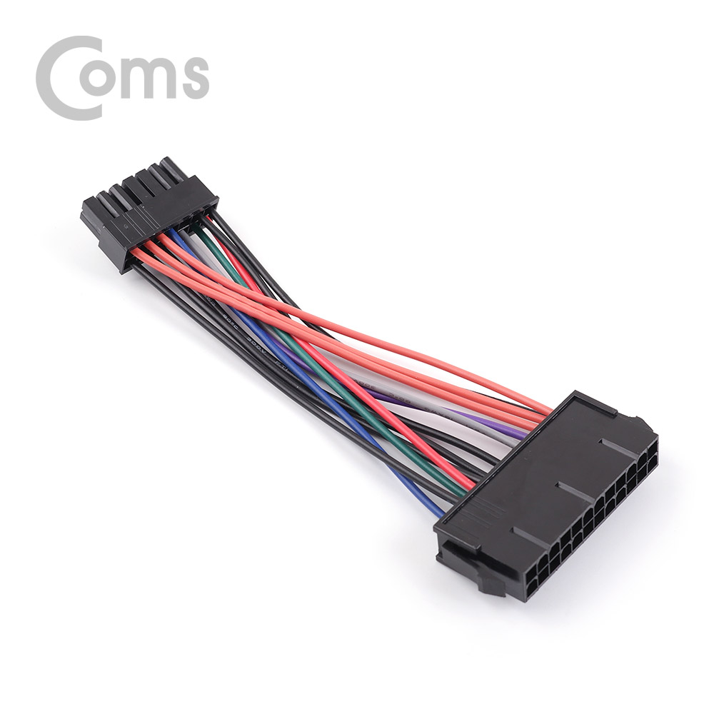 Coms 전원(ATX) 변환용 24P to 14P, 24Pin(F)/14Pin(M) 15cm