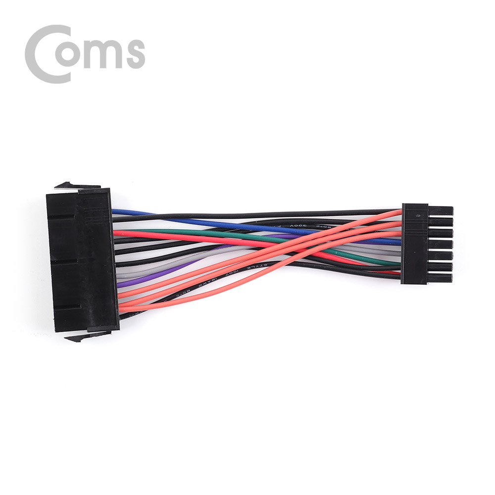 Coms 전원(ATX) 변환용 24P to 14P, 24Pin(F)/14Pin(M) 15cm