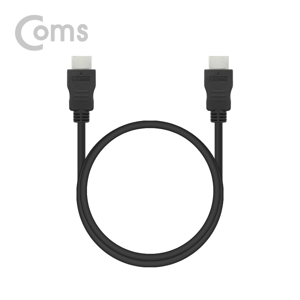 Coms [딜러용] HDMI 케이블(경제형 V2.0) 4K x 2K @60Hz 지원 / 60cm