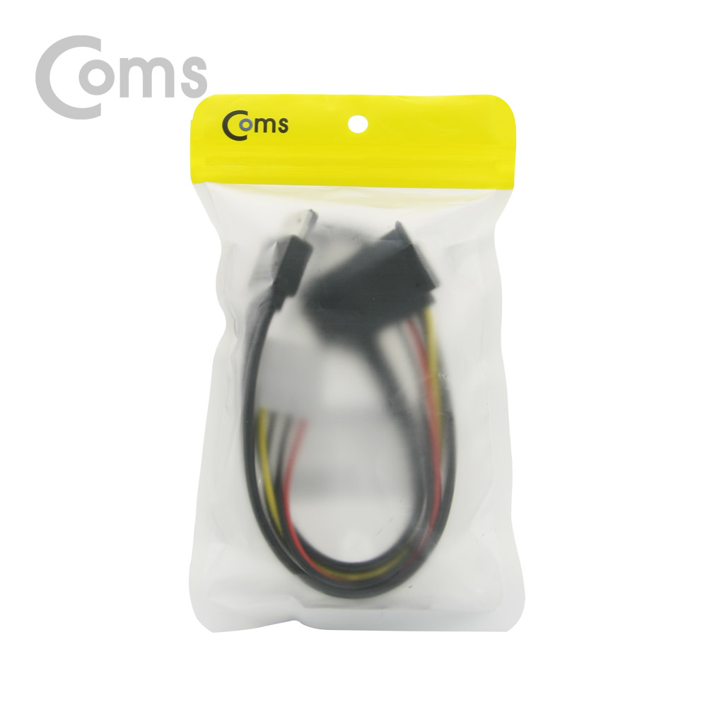 Coms eSATA 컨버터 / 데이터 케이블(eSATA to SATA+IDE 4P 변환) 50cm