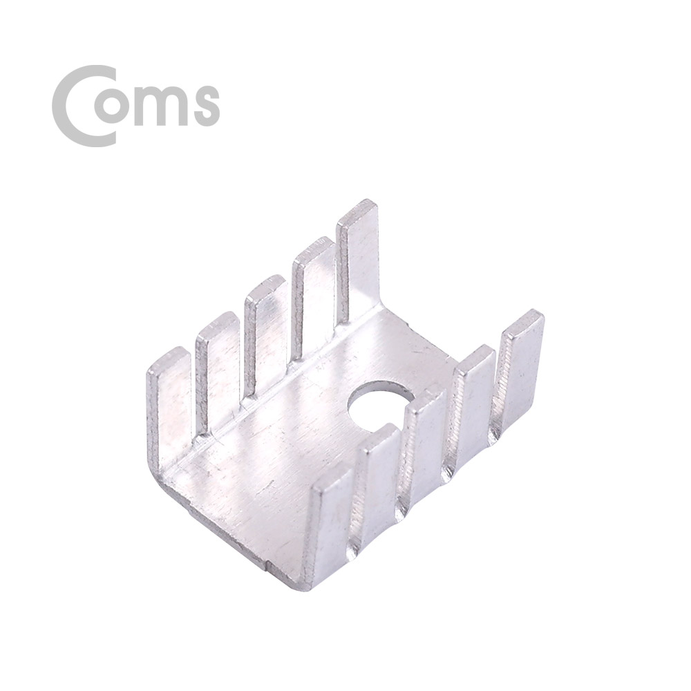 Coms 쿨러 방열판/알루미늄 13x19x10 mm, Silver