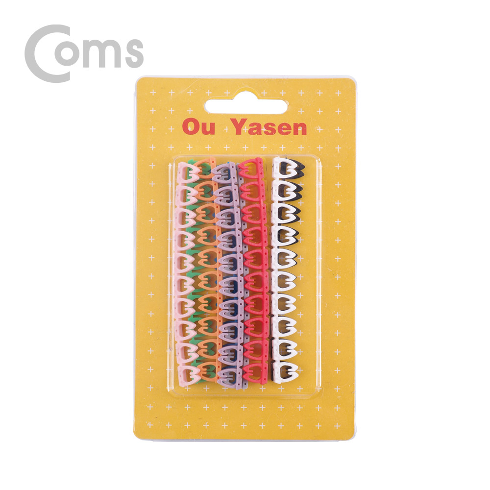 Coms 케이블 마크 (숫자), 10Set / 4~6mm