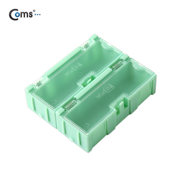 Coms 다용도 PVC 수납함(병렬 연결) 2ea, 1set