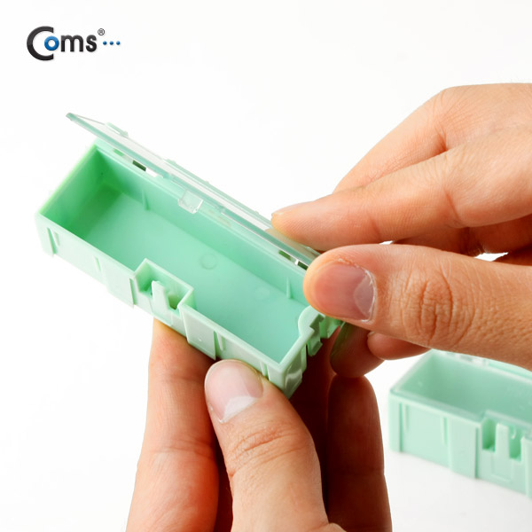 Coms 다용도 PVC 수납함(병렬 연결) 2ea, 1set