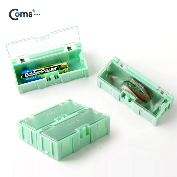 Coms 다용도 PVC 수납함(병렬 연결) 2ea, 1set