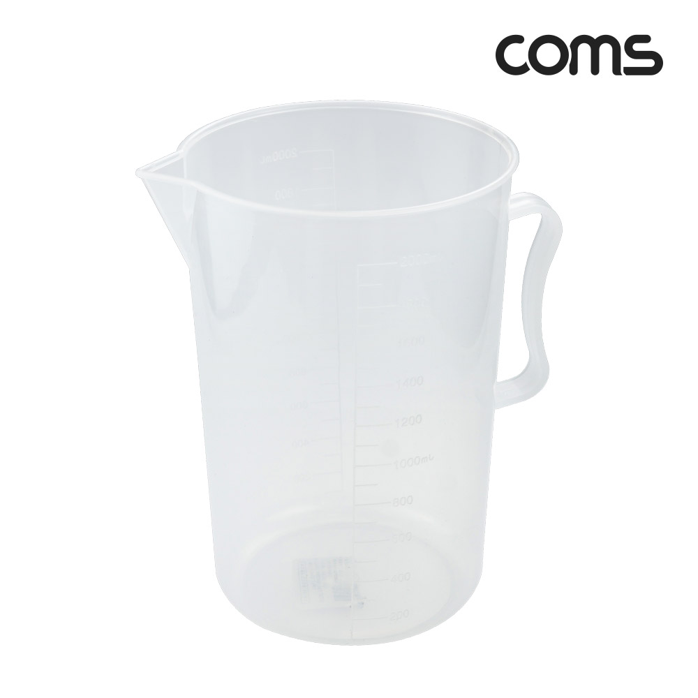 Coms 플라스틱 비이커(2L) / 비커