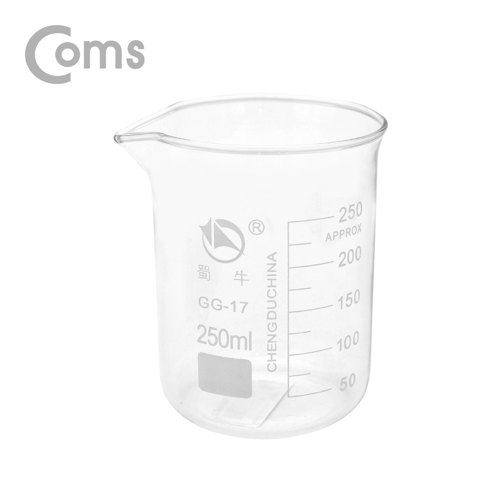 Coms 유리 비이커(250mL) / 비커