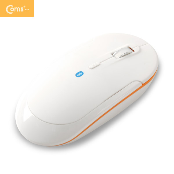 Coms 블루투스 마우스 BM-698 (1000/1200/1600 DPI 선택가능),화이트
