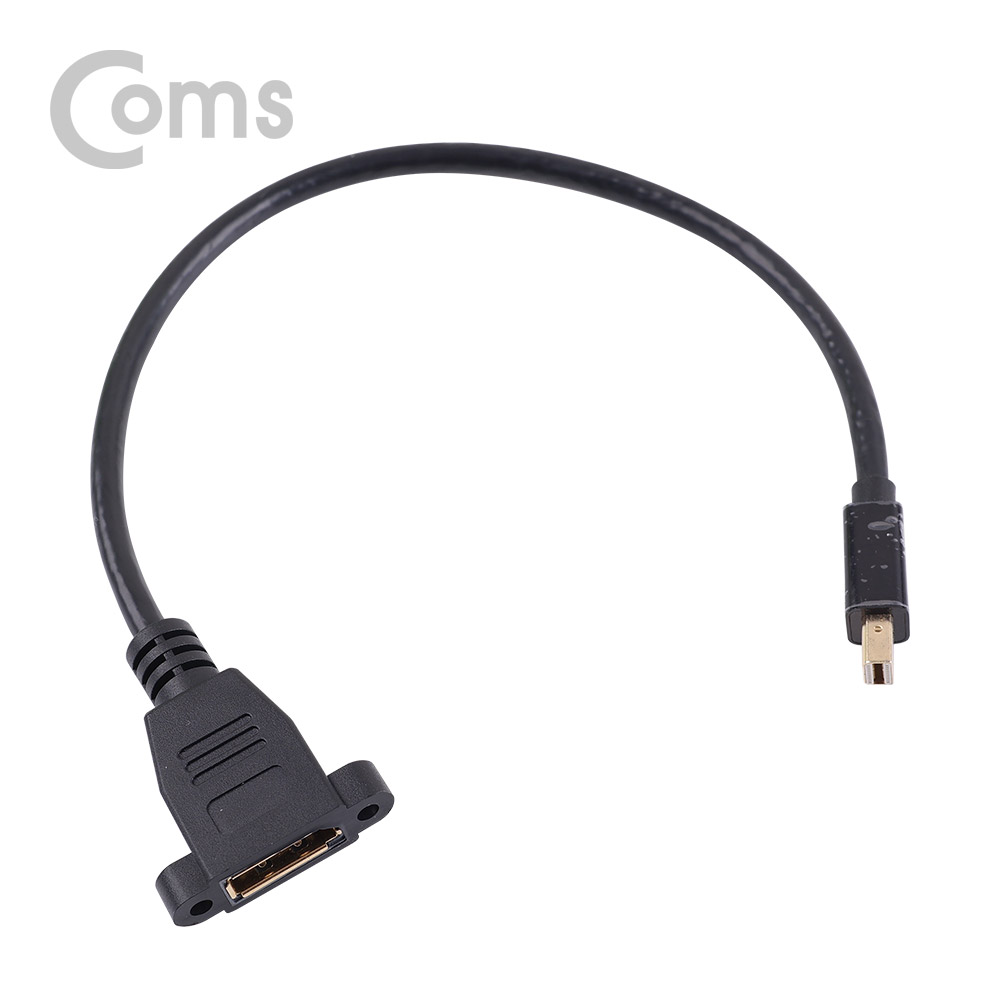 Coms  디스플레이 포트(Mini) 젠더 30cm / Mini DP(M) to DP(F) 포트형