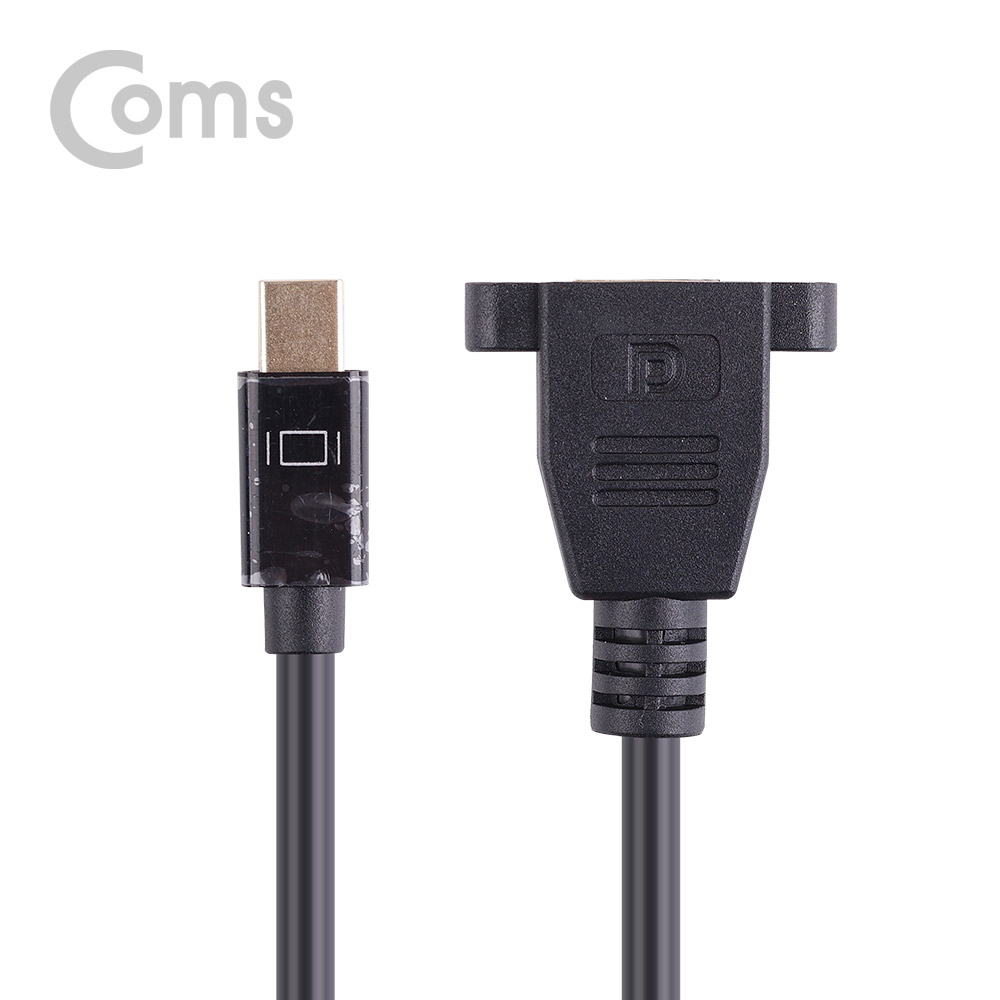 Coms  디스플레이 포트(Mini) 젠더 30cm / Mini DP(M) to DP(F) 포트형