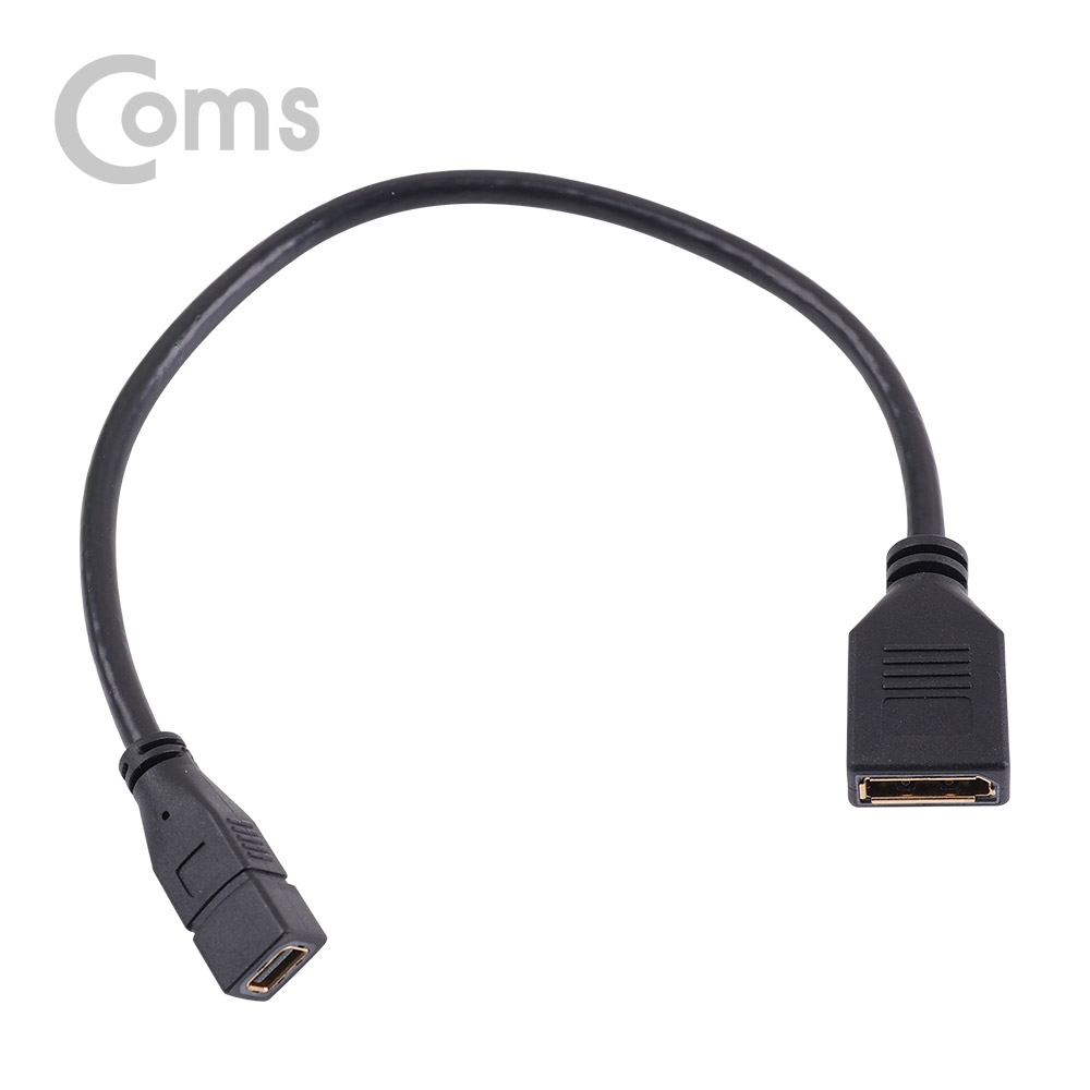 Coms 디스플레이 포트(Mini) 젠더, DisplayPort 변환 30cm/ Mini DP(F) to DP(F)