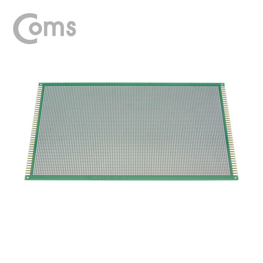 Coms PCB 기판(양면납땜 / Green / 66*112 Point)