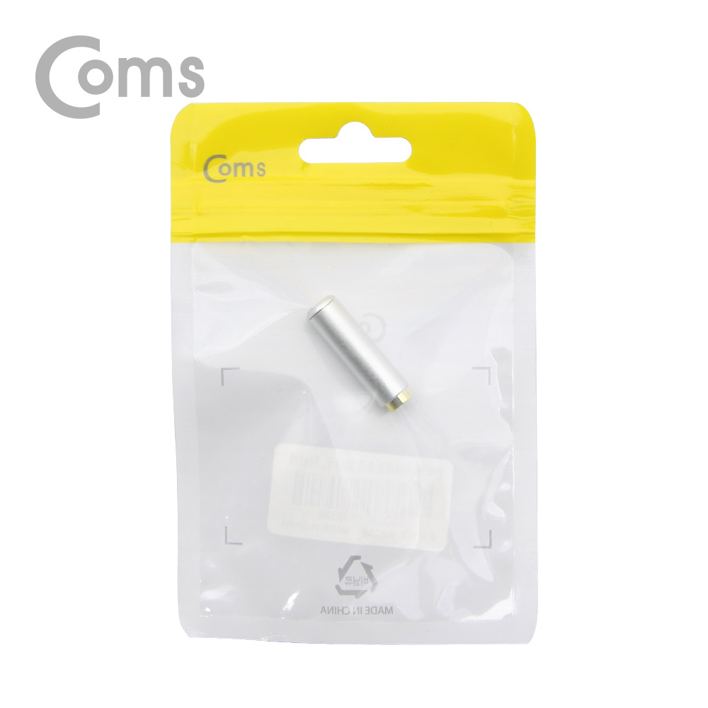 Coms 4극 이어폰 제작용 커넥터 3.5mm F/F, Metal