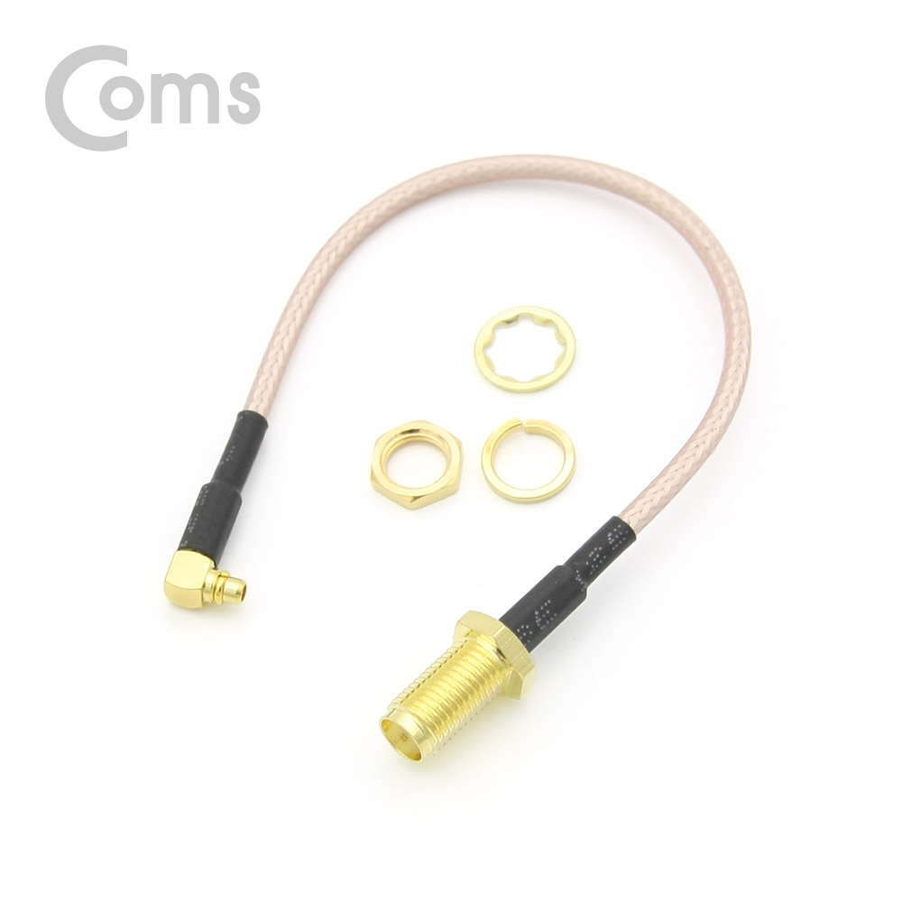 Coms SMA 변환 케이블젠더 SMA Jack F / MMCX Plug M 15cm