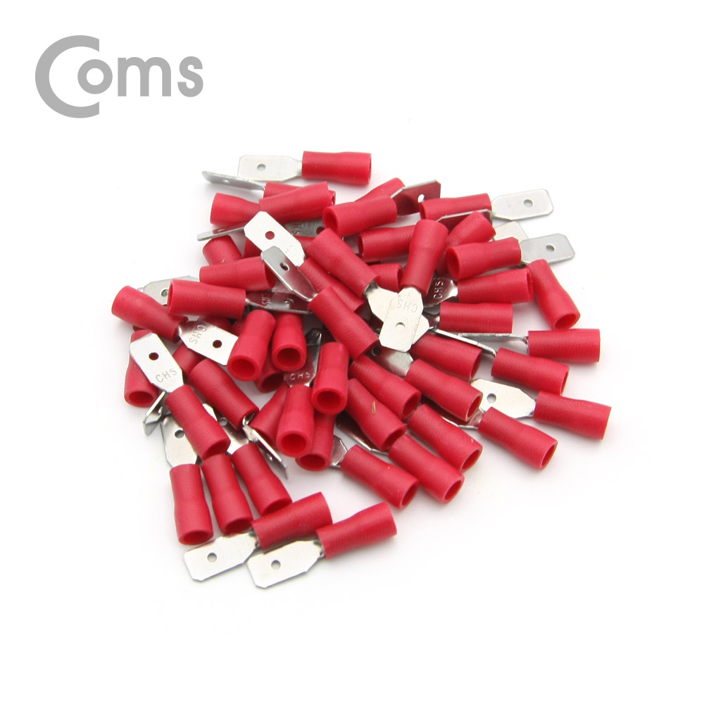 Coms 디스 커넥터 Male형 Red(50pcs) MDD1.25-187