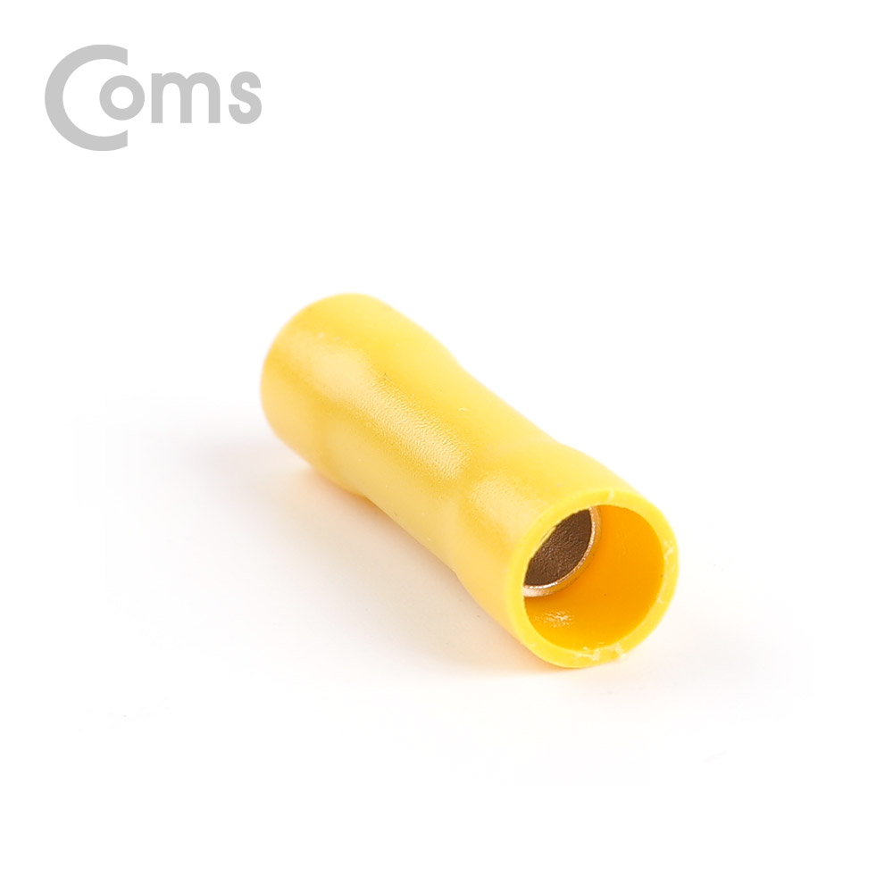Coms 부트 컨넥터(50pcs), BV5.5 - 절연형/황색