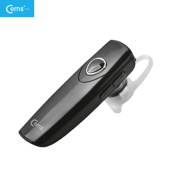 Coms 블루투스 이어셋, 모노/음악청취(모노이어폰 제공), Black