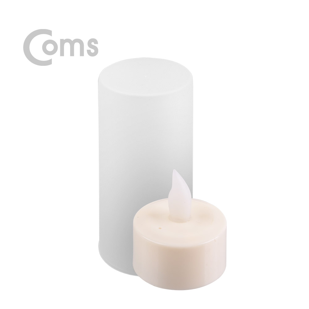 Coms LED 촛불 스탠드, Rainbow Color LED / LR1130 3ea 포함