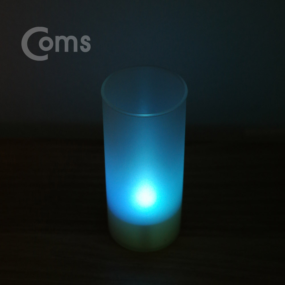 Coms LED 촛불 스탠드, Rainbow Color LED / LR1130 3ea 포함