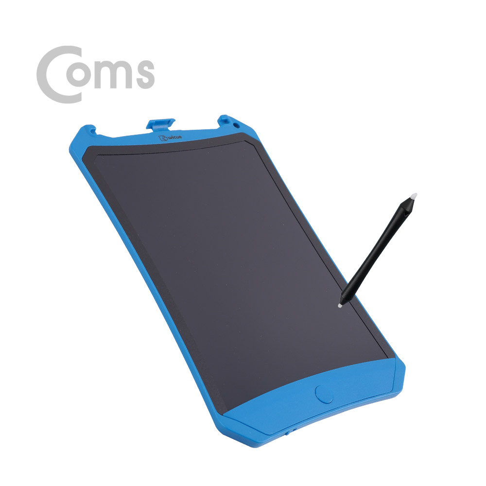Coms 메모보드 8.5형/전자노트/전자 메모패드/전자칠판/듀얼펜/ Blue