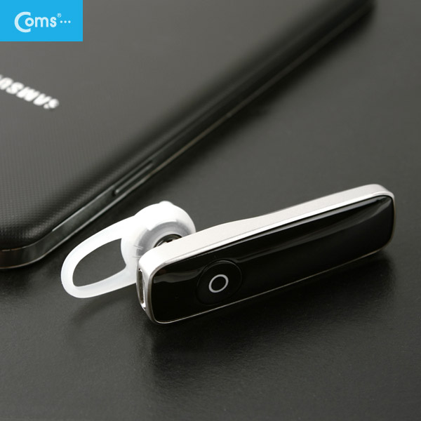 Coms 블루투스 이어셋, 모노/통화전용 Black