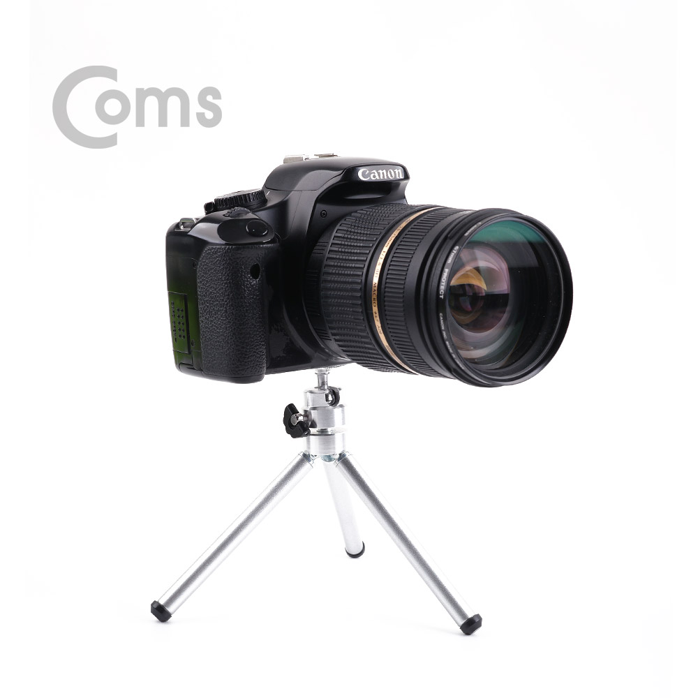 Coms 3단 미니 삼각대 (가이드 별매) /디지털 카메라 삼각대/ 스마트폰 삼각대