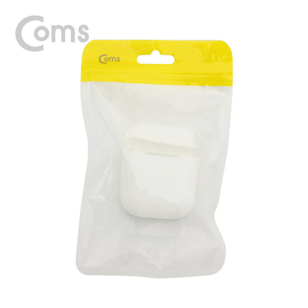Coms 에어팟 실리콘 케이스 White  / Airpod