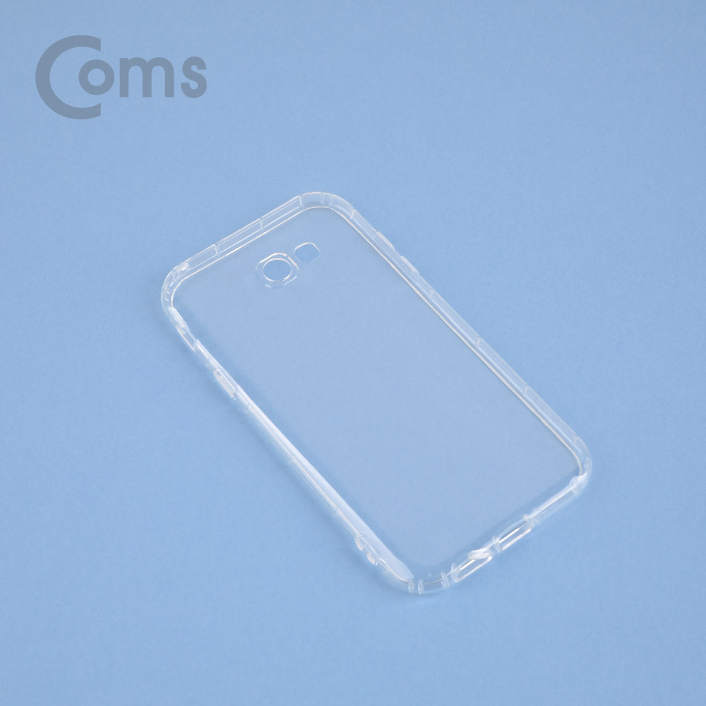 Coms 스마트폰 케이스(투명), 고급 A5 2017/갤럭시