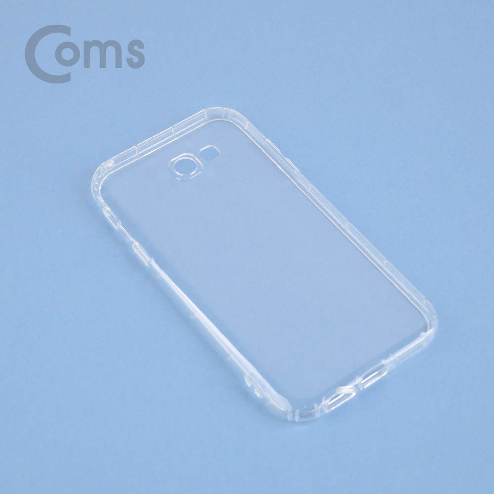 Coms 스마트폰 케이스(투명), 고급 A7 2017/갤럭시