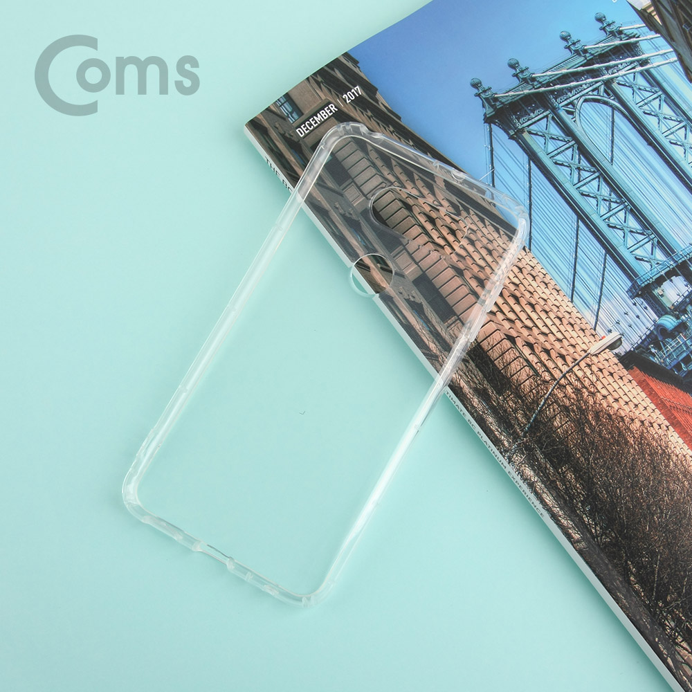 Coms LG V30 스마트폰 투명 케이스