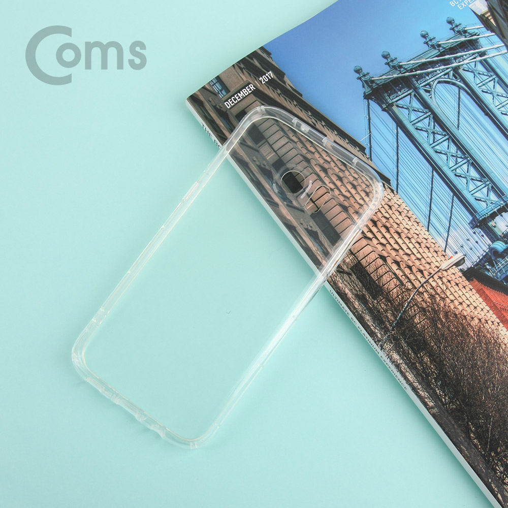 Coms 스마트폰 갤S 7 Edge  투명 케이스