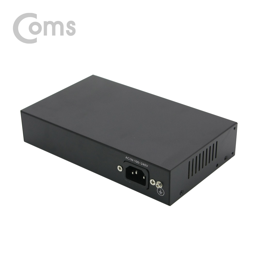 Coms 4포트 POE 스위치 허브 (10/100Mbps, PoE 장비전용)