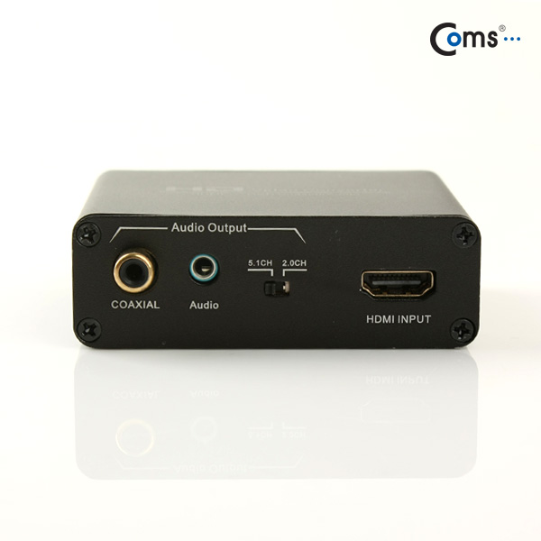 Coms HDMI 컨버터(HDMI -> DVI), 오디오 지원(스테레오 or 코엑시얼)