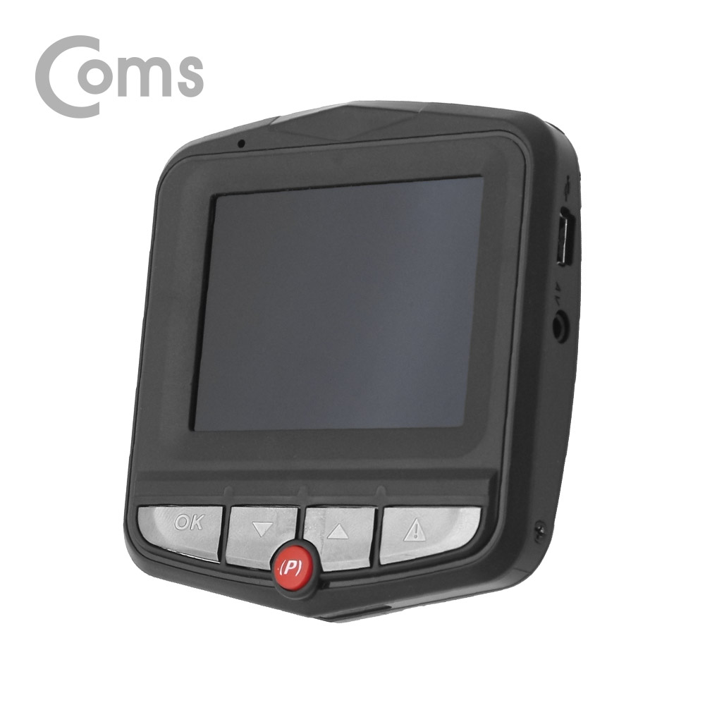 Coms 차량용 프리미엄 블랙박스 (LCD IPS 패널 / Full HD 1080P / G-센서 탑재)
