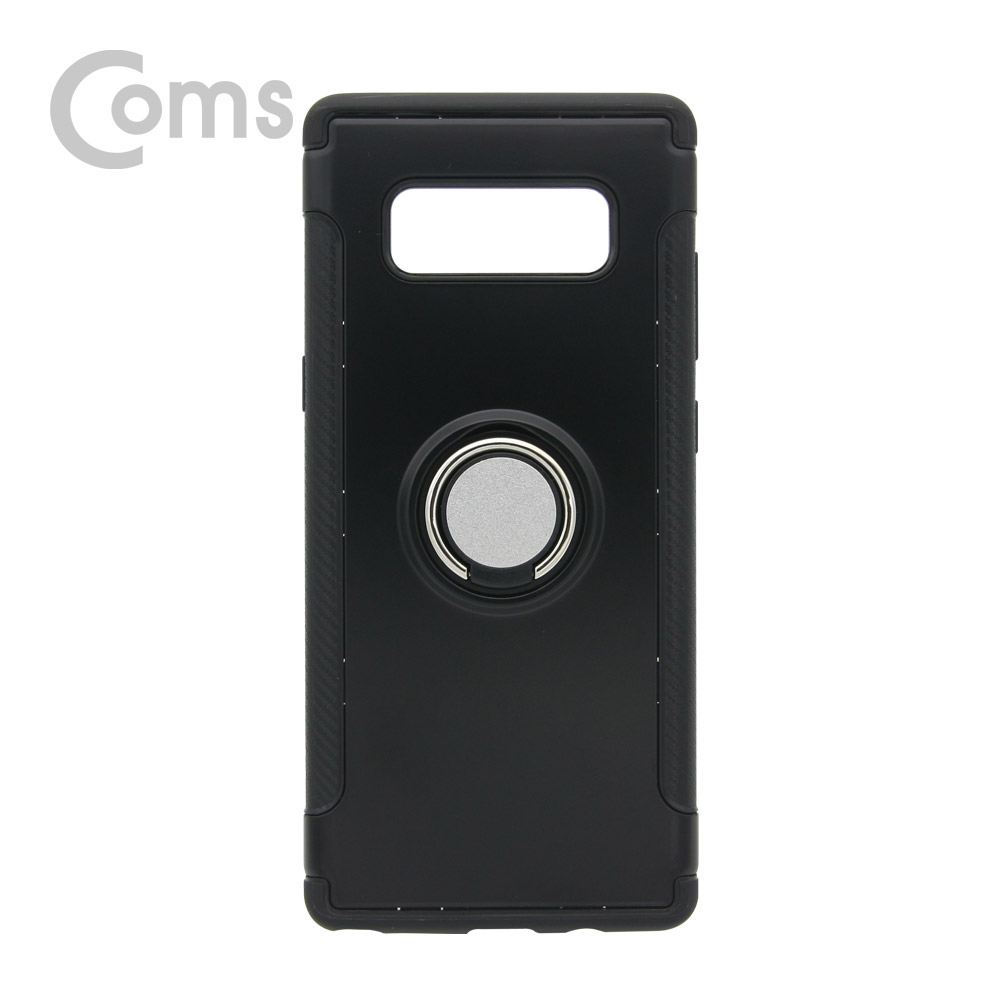 Coms 스마트폰 케이스(핑거링), Black / 갤럭시 노트8 / 갤노트 8