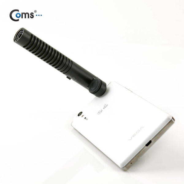 Coms 스마트폰 마이크, Black