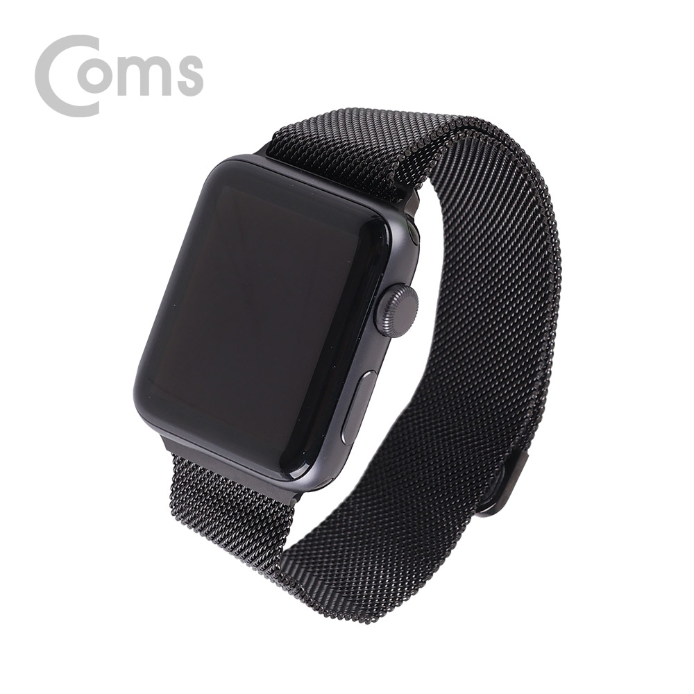 Coms 스마트워치/아이워치 손목밴드(자석) / Black / 42mm / Smartwatch
